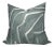 Graffito Denim Pillow Cover, 22x22 Pillow For Sale