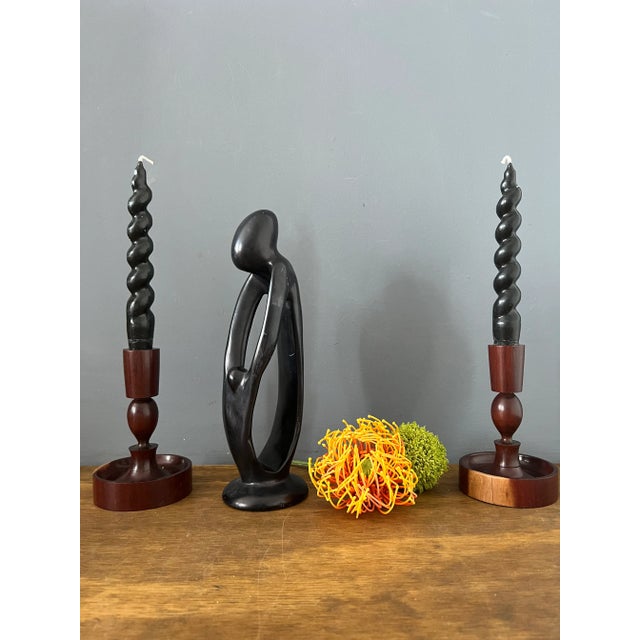 1970s Besmo Kenya Hand-Carved Soapstone Sculpture For Sale - Image 4 of 8