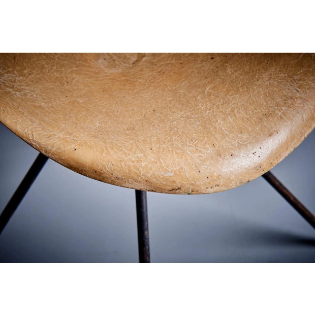 French Fiberglass Chair by Jean-René Picard for S.E.T.A, 1950s For Sale - Image 3 of 13