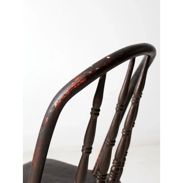 Antique Spindle Back Chair Chairish