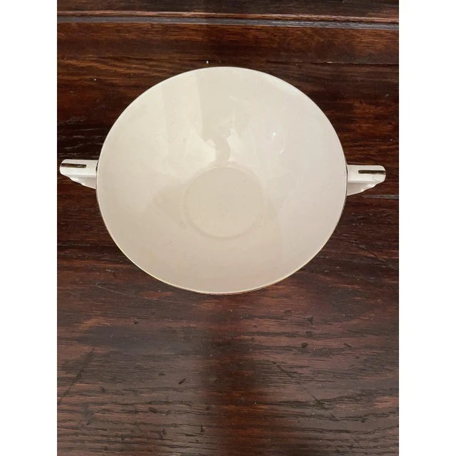 Mid 20th Century 22 Karat Covered Serving Bowl For Sale In Chicago - Image 6 of 10