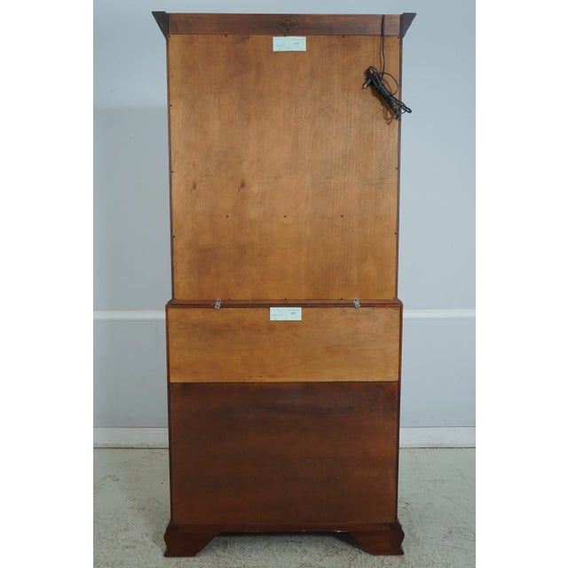 Henkel Harris Cherry Hancock Secretary Desk For Sale - Image 16 of 18