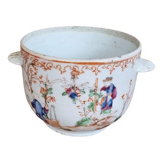 18th Century Chinese Yongzheng Enamelled Porcelain Bowl with Jesuit Priest For Sale