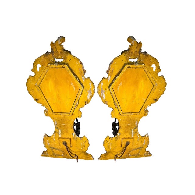 Wood 18th Century Italian Sconces - a Pair For Sale - Image 7 of 7