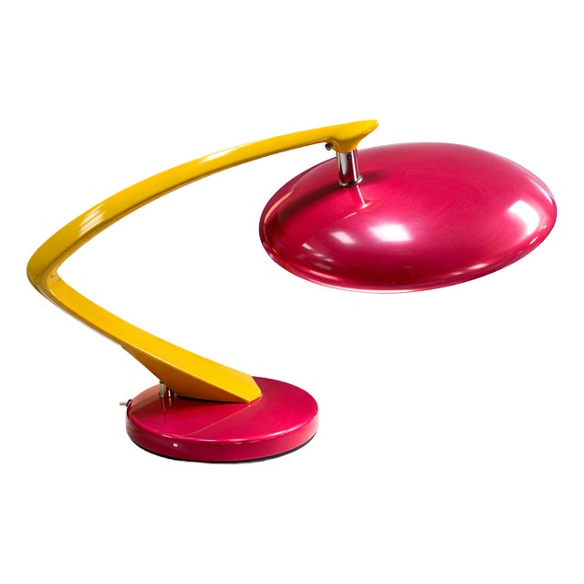 Vintage Sculptural Table Lamp from Fase, Spain, 1980s For Sale