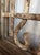 Antique French Painted Double Entry Doors With Transom Wood and Wrought Iron For Sale - Image 18 of 18
