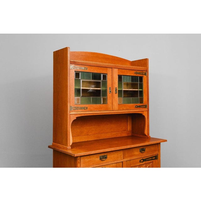 Art Nouveau Buffet in Oak, Early 20th Century For Sale - Image 6 of 18