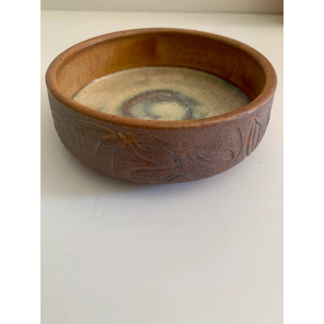 California Modernist Paul Bellardo Bowl Modern Pottery - Paul Bellardo Ceramic Dish Platter Catchall Bowl Pot For Sale - Image 11 of 11