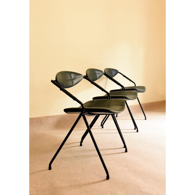 Mid-Century Modern Model Rugby Chairs by Gilbert Steiner for Steiner, 1962, Set of 3 For Sale - Image 3 of 16