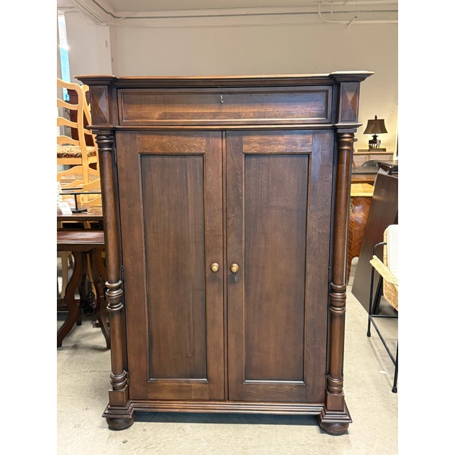 English Polo by Ralph Lauren Media Center Armoire For Sale - Image 3 of 12