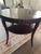 Wood Barbara Barry for Baker Fluted Edge Side Table. Mahogany For Sale - Image 7 of 9