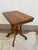 Wood Antique Victorian Carved Quarter Sawn Oak Parlor Table on Casters, Eastlake Style For Sale - Image 7 of 18