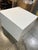 White Square Lacquer Pedestal For Sale - Image 4 of 4