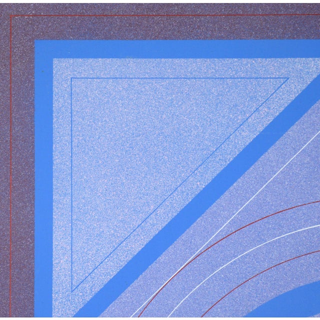 Abstract "Kiva Iv" - 1970's Minimalist Geometric Abstract For Sale - Image 3 of 12