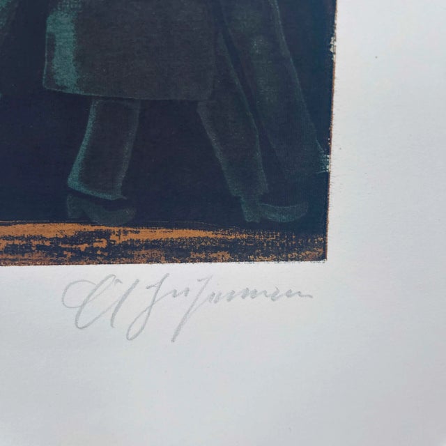 1960s Abstract Figurative Artist's Proof Signed and Numbered Print For Sale In New York - Image 6 of 13