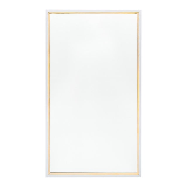 French Mid-Century Modernist Mirror For Sale