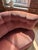 Vintage 1940s Danish-Style Curved Mohair Sofa For Sale In New York - Image 6 of 7