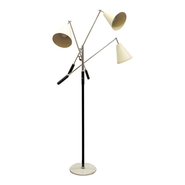 Gino Sarfatti Triennale Floor Lamp For Sale