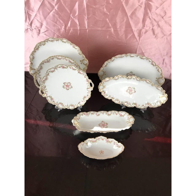 Antique Haviland Limoges Schleiger 270 Dinnerware Set - Service for 12, 107 PCS For Sale - Image 11 of 12