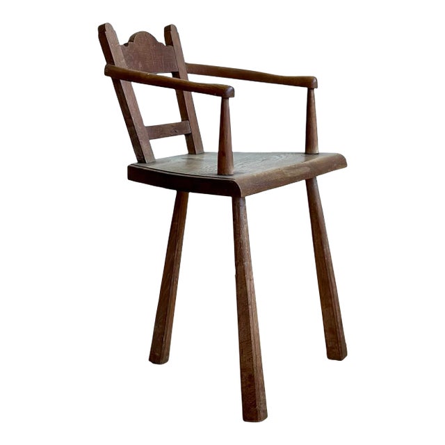 18thC Swedish Vernacular Stick Chair For Sale