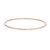Chic vintage bangle bracelet crafted in 19 karat Portuguese rose gold (circa 1980s). Simple and elegant, the bangle is...