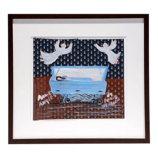 1970s Folk Art Annie Wellborn. Annie Angels. For Sale
