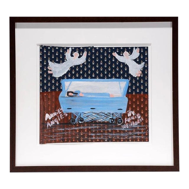 1970s Folk Art Annie Wellborn. Annie Angels. For Sale