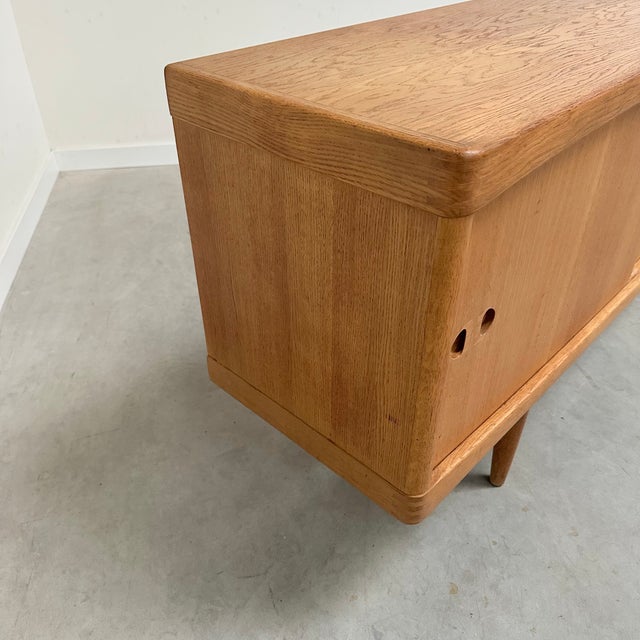 Vintage Sideboard in Oak by W.H. Klein for Bramin, Denmark, 1960s For Sale - Image 11 of 17