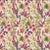 Harlequin Nalina Fabric in Peach/Mango/Olive - a Sample For Sale
