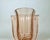 Art Deco Pink Glass Vase by Val Saint Lambert, Belgium, 1930s For Sale - Image 4 of 6