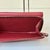 1996 Vintage Boho Chic Coach Red Leather Tri-Fold Checkbook, Cards & Coins Wallet For Sale - Image 12 of 12