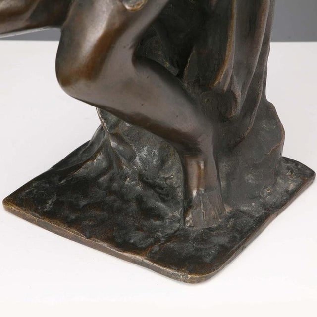 Slave Bronze Sculpture in the style of Giacomo Ginotti For Sale - Image 9 of 13