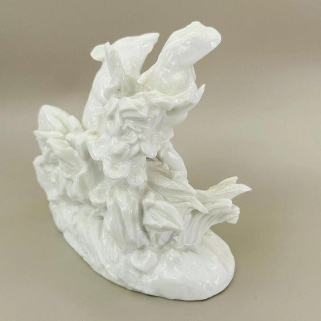Antique Jean Gille Blanc de Chine Porcelain Rat and Toad Figural Group, 1865 For Sale - Image 16 of 18
