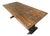 Oak Refectory Dining Table, Late 19th Century For Sale