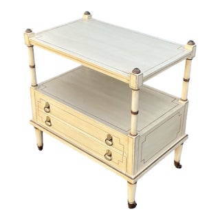 Julia Gray Ltd. Of New York French Louis XVI Painted Side Table For Sale