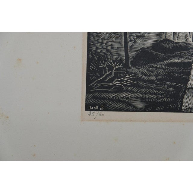 Louis-Joseph Soulas, La route de campagne, Etching For Sale - Image 7 of 9