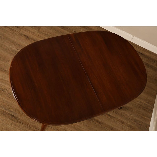 Ethan Allen Georgian Court Vintage Traditional Cherry Dining Table For Sale - Image 9 of 18