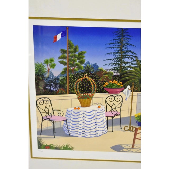Limited Ed. Signed Fanch (Francois Ledan) Lithograph Atelier De Cezanne Artwork For Sale - Image 11 of 12