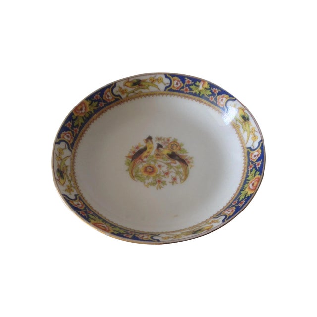 Limoges Round Pin, Ring Dish With Pheasants For Sale