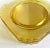 Yellow Early 20th Century Set of 12 Yellow Depression Era Glasses and Plates For Sale - Image 8 of 13