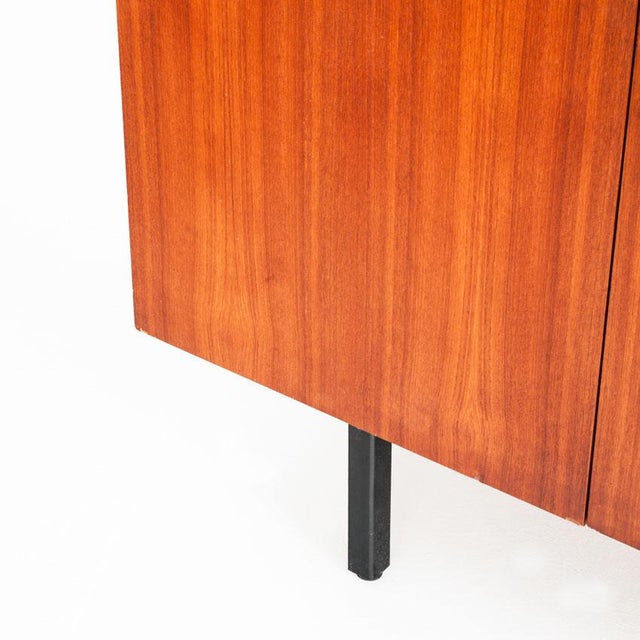 Black Mid-Century Wardrobe by Gérard Guermonprez for Magnani, France, 1960s For Sale - Image 8 of 14