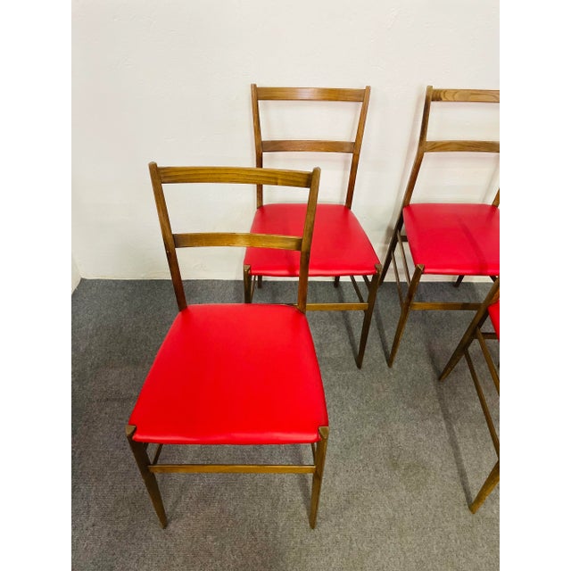 Superleggere Chairs by Gio Ponti for Cassina, 1950s, Set of 4 For Sale - Image 17 of 18