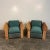 You’re looking at a wonderful pair of wicker chairs that have a Hollywood regency design or 70s bohemian aesthetic. The...