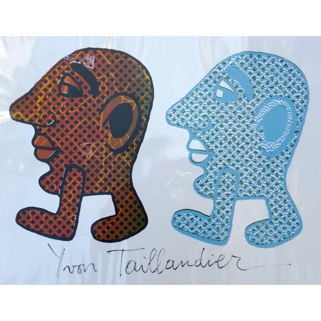 Early 21st Century Yvon Taillandier, Capitipède Duo 1, Silkscreen Print, 2015 For Sale - Image 5 of 5