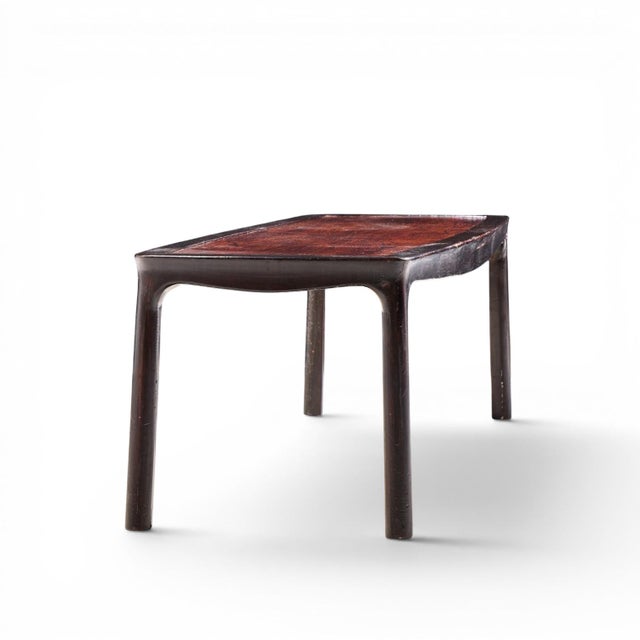 Mid 20th Century Edward Wormley for Dunbar Mid Century Rosewood Coffee Table For Sale - Image 5 of 10
