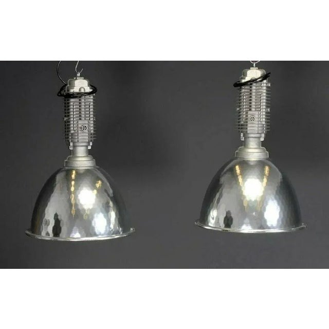 Bauhaus Large Industrial Lamp from Zumtobel, 1980 For Sale - Image 3 of 4