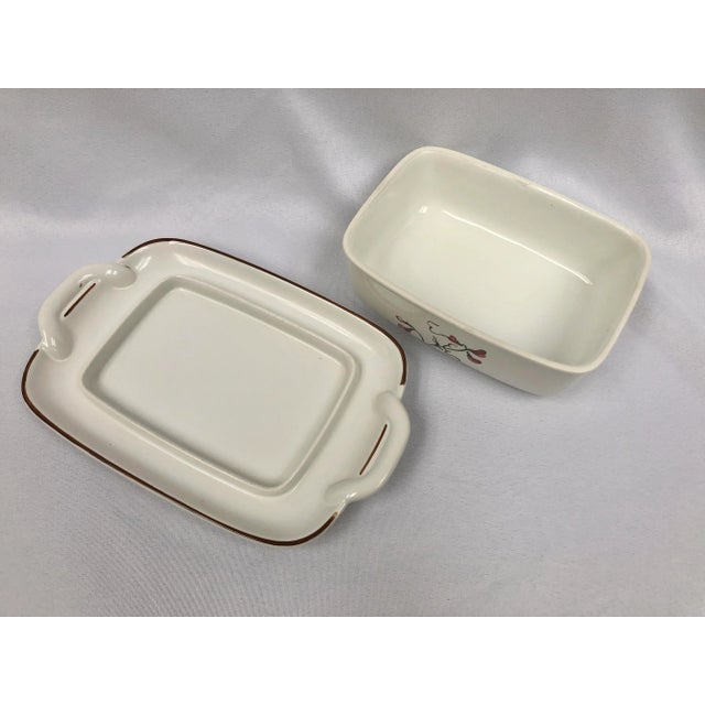 Villeroy & Boch Botanica Covered Butter Dish For Sale - Image 12 of 13
