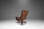 1970s Scandinavian Modern Recliner High-Back Lounge Chair & Ottoman Attributed Soda Galvano for Vatne Mobler, Norway, C. 1970s For Sale - Image 5 of 18