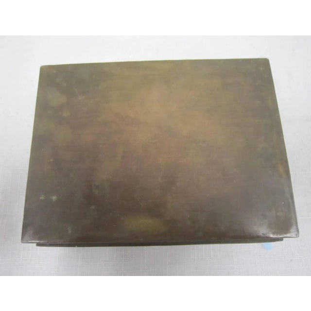 Anglo Brass Indian Box For Sale - Image 4 of 9