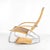 Wicker and Chrome Chaise Longue, 1970s For Sale - Image 10 of 17